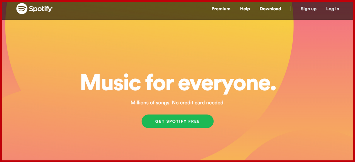 Spotify Value Proposition
