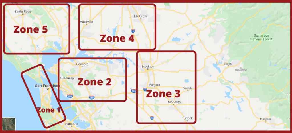 Defined Territory Zones