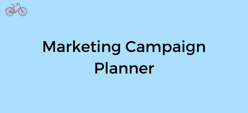 Marketing Campaign Planner
